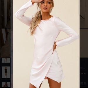 Thank me later long sleeve dress